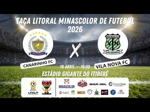 TAÇA LITORAL MINASCOLOR DE FUTEBOL 2026