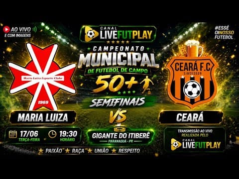 CAMPEONATO MUNICIPAL DE FUTEBOL DE CAMPO 50+