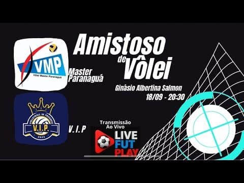 AMISTOSO DE VOLEIBOL Ginásio Albertina Salmon Transmissão ao vivo de LiveFutPlay