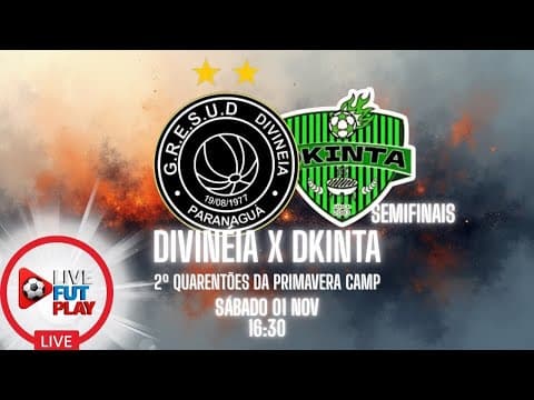 DIVINÉIA x DKINTA Transmissão ao vivo de LiveFutPlay