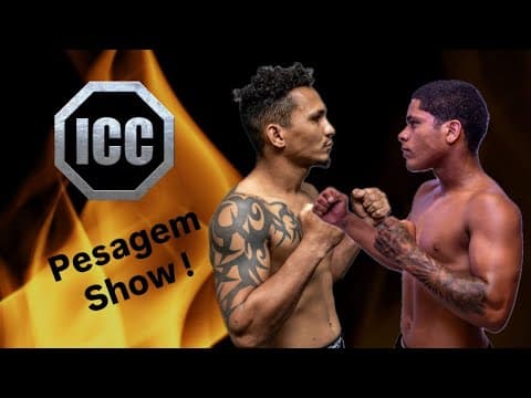 PESAGEM OFICIAL DO ICC - Transmissão ao vivo de LiveFutPlay