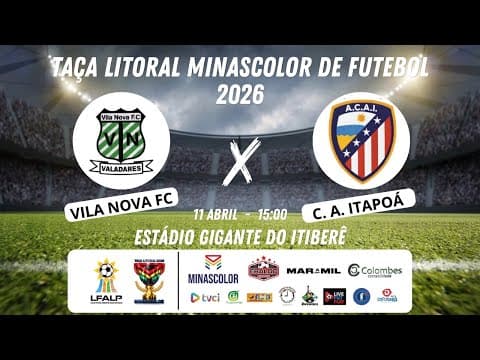 VILA NOVA FC X C. A. ITAPOÁ